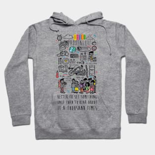 Hello Adventure Doodle Hoodie